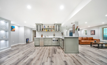 Basement Finishing by Paramount Construction 
