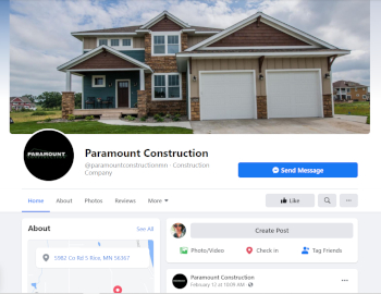 Paramount Construction| New Home Construction and Remodeling in Rice, MN